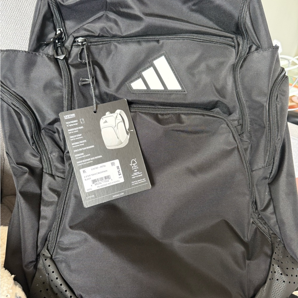 Adidas Black Backpack for Men